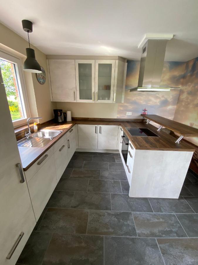 Ferienhaus Mit Garten In Nordseenaehe Langenhorn Esterno foto