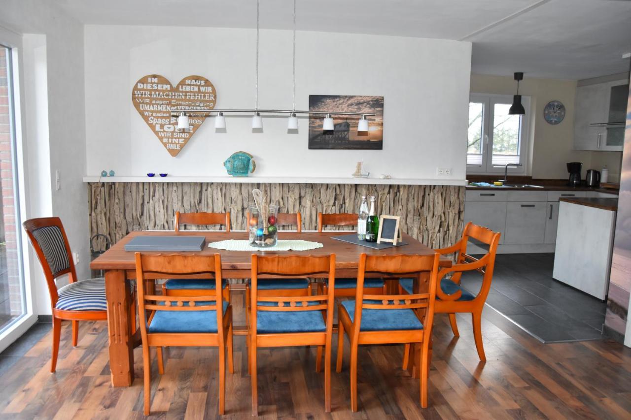 Ferienhaus Mit Garten In Nordseenaehe Langenhorn Esterno foto